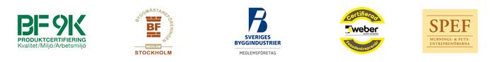 certifieringar som företaget har